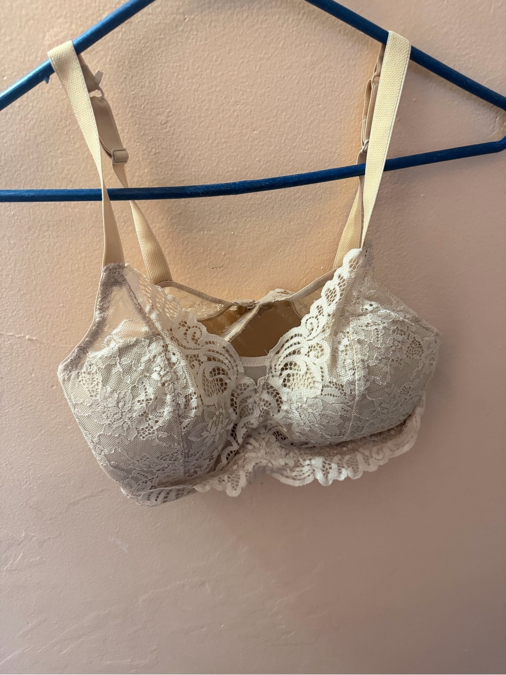 Bali Cream Lace Bralette
